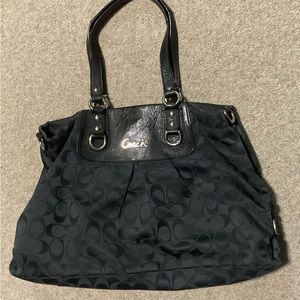 Vintage Black Coach Purse